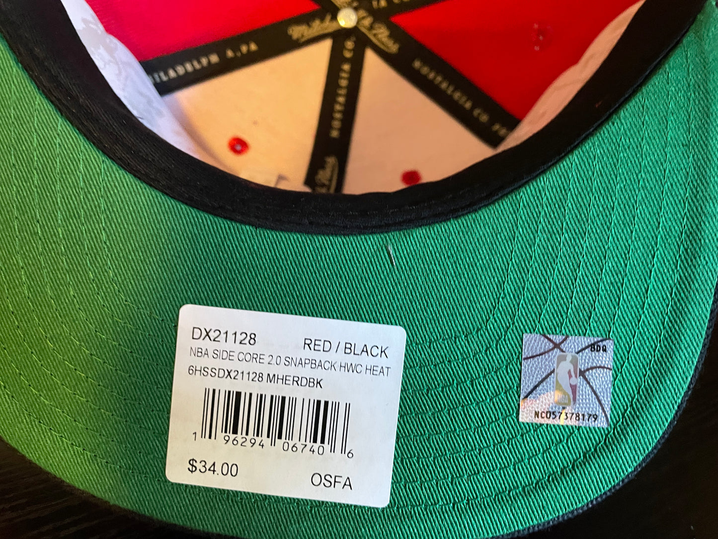Miami heat hat